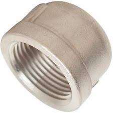 CB Supplies 481047002 Cap, 1/4 in, FIP, 304 Stainless Steel