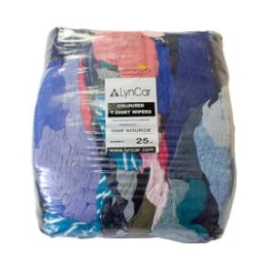 LynCar 608507 Cleaning Rags, 10 lb Capacity, Mixed Cotton