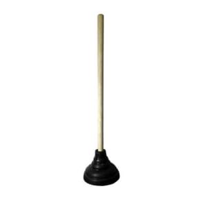 LynCar 4636 Master Plumber Plunger, 19 in L Handle Wood Handle