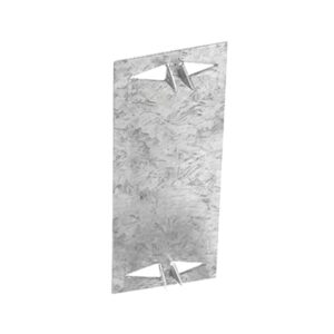 LynCar 1628 Protection Plate, 4 in H x 1-1/2 in W, Galvinized