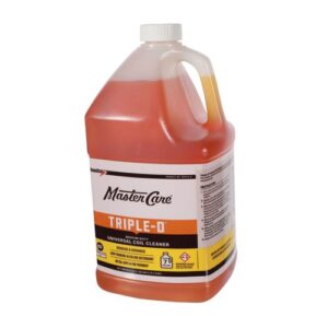 Diversitech TRIPLE-D Coil Cleaner and Deodorizer, 1 gal Jug, Liquid Form, Orange