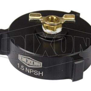 Dixon® CAP150SABS Test Cap With Bleeder, 1-1/2 in, FNPSH, Aluminum