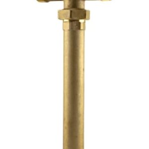 Boshart Industries 2-07TKO-14X1-2UNL Two-Hole Union Tank Tee, 1 x 3/4 in, MPT x FPT, Brass