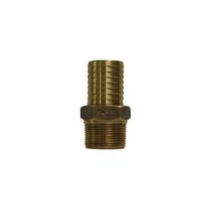 CB Supplies A04013607 Brass Insert Adapter, 3/4 in, MNPT x Insert, Lead-Free