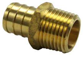 CB Supplies A04013616 Brass Insert Adapter, 1-1/2 x 1-1/4 in, Insert x Male, Lead-Free