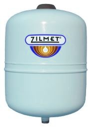 Zilmet® ZHP200IL ZHP In-Line No-Base Thermal Tank, 13.2 gal Tank, 150 psi, 15 in Dia x 19.6 in H