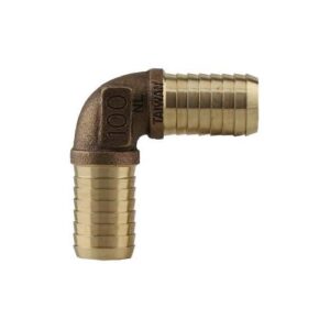 Boshart Industries ELB-100NL Brass Insert 90 deg Elbow, 1 in, Insert, Bronze