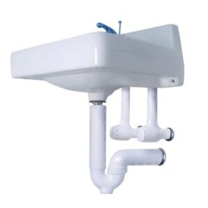 Weld-On® 82194 103-EZ Undersink Piping Covers, 1/8 in Wall, Molded Vinyl, China White