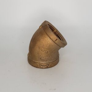 Approved Vendor 1951 Brass 45 deg Elbow, 1-1/2 in, FPT, Lead-Free