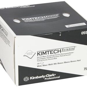 Kimtech* 5511 Tissue Wipes, 4.39 x 8.2 in, 17160 wipes Capacity, White, 1 Plys