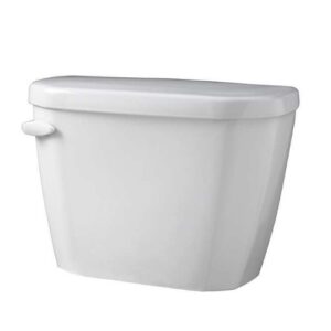 Gerber® GWS38592 Toilet Tank, Viper, 1.28 gpf, 3 in Right-hand Trip Lever Flush, White, 12 in Rough-In