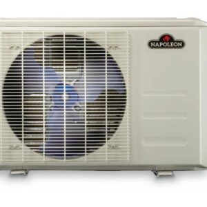 Continental NH21-12F-O NH21 Series Ductless Mini-Split Heat Pump Outdoor Unit, 12000 BTU/hr, 230 V, White