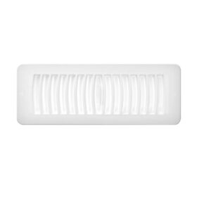 Imperial® RG2147 Floor Register, 4 in x 10 in, Polystyrene, White