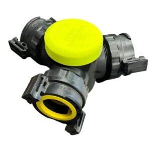 Scotty Firefighter 4089F 3-Way Connector, 1-1/2 in, FNPSH, Quick Connect, Plastic Adapter