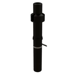 Centrotherm Eco Systems ICRT3539 Concentric Roof Termination, 3 or 5 in Vent, 7-1/2 in H, Polypropylene, Black