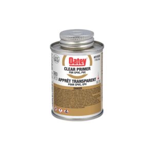 Oatey® 31525 Primer, 118 mL Container, Clear