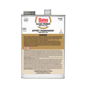 Oatey® 31461 Primer, 3.78 L Container, Liquid Form, Clear