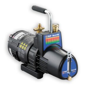 Yellow Jacket® 93870 Bullet DC Vacuum Pump, 7 cfm Displacement, 1/2 hp, 100 to 127/220 to 240 V, 28 oz Oil