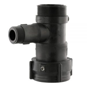 Scotty Firefighter 4060-30VKIT Foam Eductor, For use with 1-1/2 in Hose lines, Black