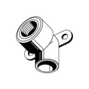 Fusio-Technik 67111U Threaded Elbow, 1/2 x 3/4 in