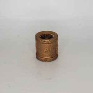 Approved Vendor 2024 Brass Coupling, 1-1/2 in, FPT, Lead-Free