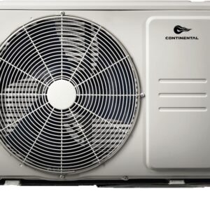 Continental CDHAS22-24-O Mini-Split Heat Pump Outdoor Unit, Ductless, 24000 Btu/h, Electric, White