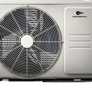 Continental CDHAS22-18-O Mini-Split Heat Pump Outdoor Unit, Ductless, 18000 Btu/h, Electric, White