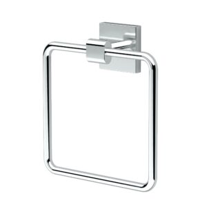 Gatco® 4052 Elevate Towel Ring, 6.13 in D Ring, 1.88 in D, Metal