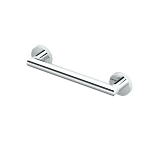Gatco® 960 Glam Grab Bar, 1-1/4 x 12 in, Chrome, Stainless Steel