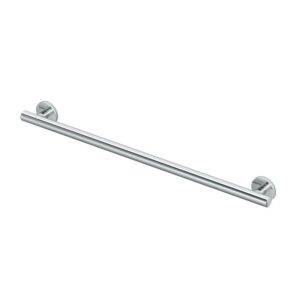 Gatco® 856A Latitude 2 Grab Bar, 1-1/4 in Dia 30 in L, Chrome, Stainless Steel