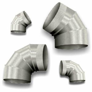 Tradesman ELB/1090/28 90 deg Adjustable Elbow, 10 x 4 in, 28 ga