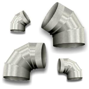 Tradesman ELB/1490/26 90 deg Adjustable Elbow, 14 x 4 in, 26 ga