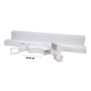 Diversitech 230-IKC4W SpeediChannel Installation Kit, Installation kit With Channel Accessory, White