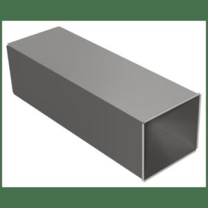 Tradesman PLM/1620/59 Plenum With Flange & End Cap, 16-1/2 x 20-1/4 x 59 in, 26 ga