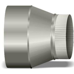 Tradesman REC/0806/26 On-Center Reducer, 8 x 6 in, 26 ga