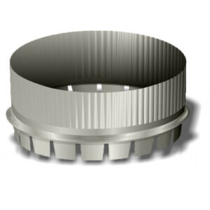 Tradesman TAP/S008/26 8 in Round Tap-In Collar, Small End, 26 ga