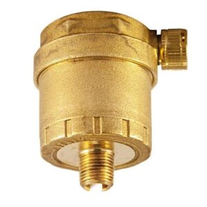 Calefactio R8814 Air Vent, 1/4 in MNPT Connection, 150 psi, Up to 248 deg F, Brass