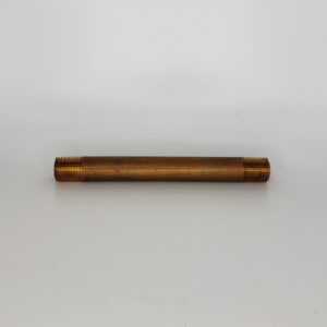 Approved Vendor 2142 Pipe Nipple, 3/8 x 4 in, MNPT, Lead-Free Brass