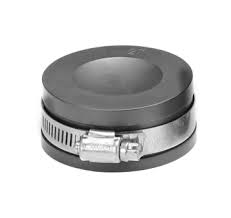 Mifab® MI-EC-125 End Cap, 1-1/4 in Dia, 1.65 in L, Neoprene/Stainless Steel