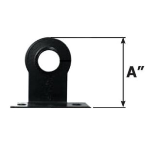 LynCar 1378021 Standard Pipe Stay, 3/4 in Copper x 1/2 in IPS, Carbon Steel, Epoxy Coated