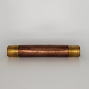 Approved Vendor 2163 Pipe Nipple, 3/4 x 4 in, MNPT, Lead-Free Brass