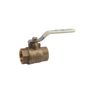 Apollo™ 94ALF10401A 2-Piece Ball Valve, 3/4 in, 600 psi, FNPT End Style, Full Port, Brass Stem and PTFE Seat Trim