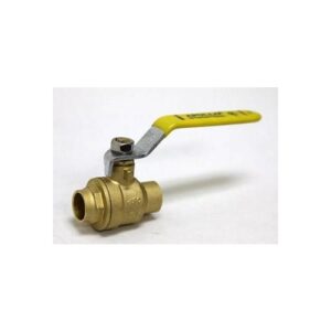 Apollo™ 94A20501 2-Piece Ball Valve, 1 in, 600 psi, Solder End Style, Full Port, Brass Stem and PTFE Seat Trim