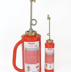 Mercedes Textiles 70FLDRTCH-R Powder-Coated Drip Torch, 1 Gal, Red