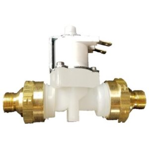 Delta® 063257A Solenoid Valve, 3/4 x 3/8 in, Compression, Brass Body, Commercial