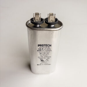 Rheem® 43-25134-06 Single-Oval AC Capacitor, 15/370