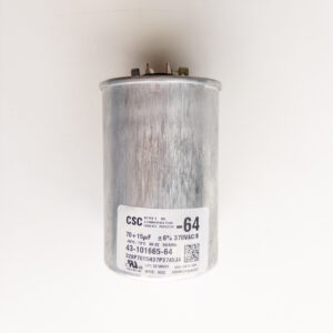 Rheem® 43-101665-64 Dual-Round AC Capacitor, 70/15/370