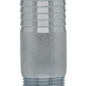 Boshart Industries ZPMA-100 Adapter, Steel, 1 in, MPT x Insert, Zinc Plated