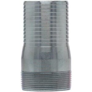 Boshart Industries ZPMA-300 Adapter, Steel, 3 in, MPT x Insert, Zinc Plated