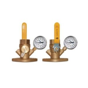 Calefactio PF200N Pump Flange Kit, 2 in Pipe, Brass